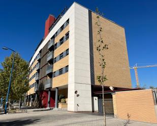 Vista exterior de Garatge en venda en Leganés