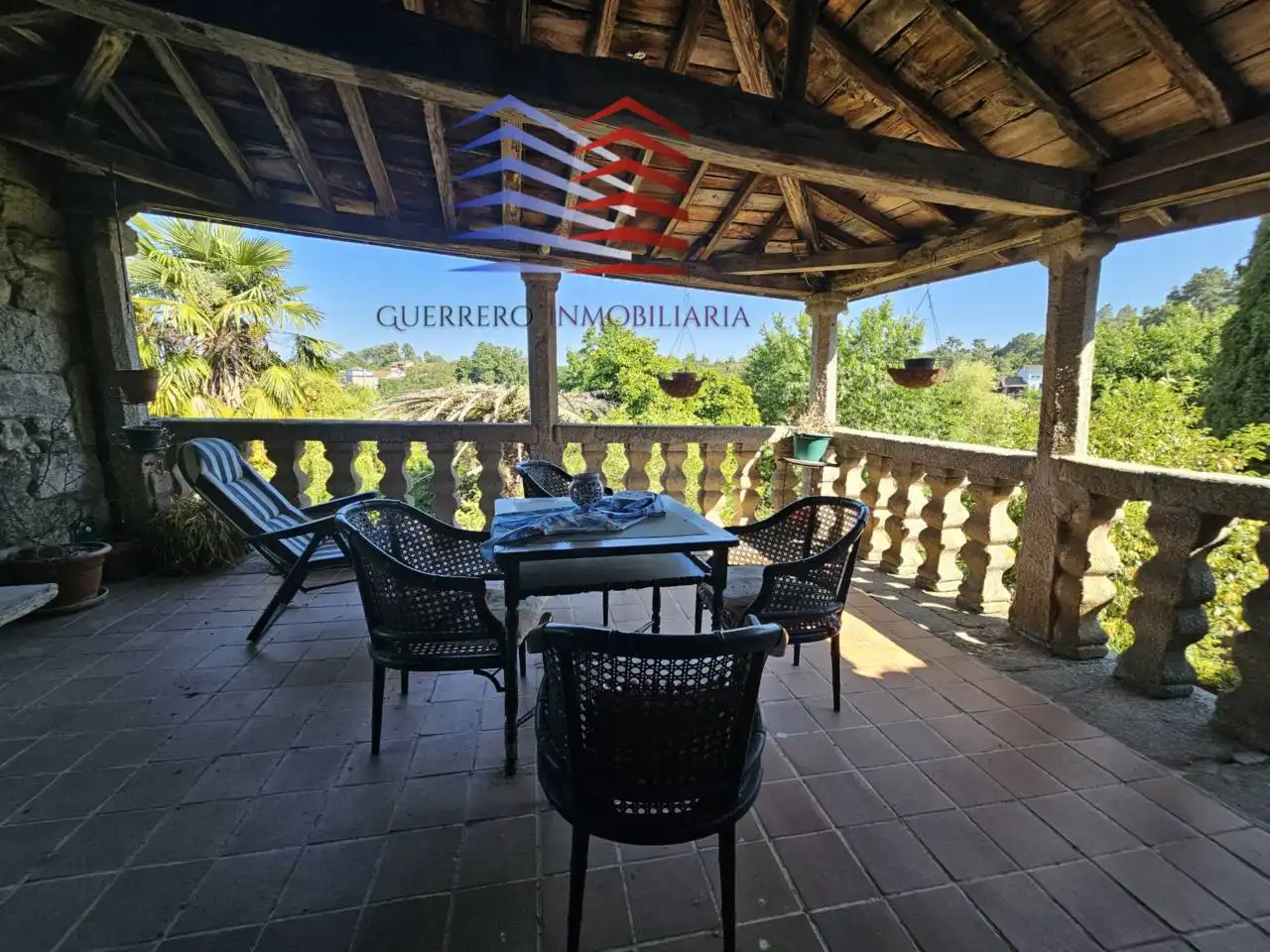 Terraza de Casa o chalet en venta en Barbadás con Jardín privado, Terraza y Piscina