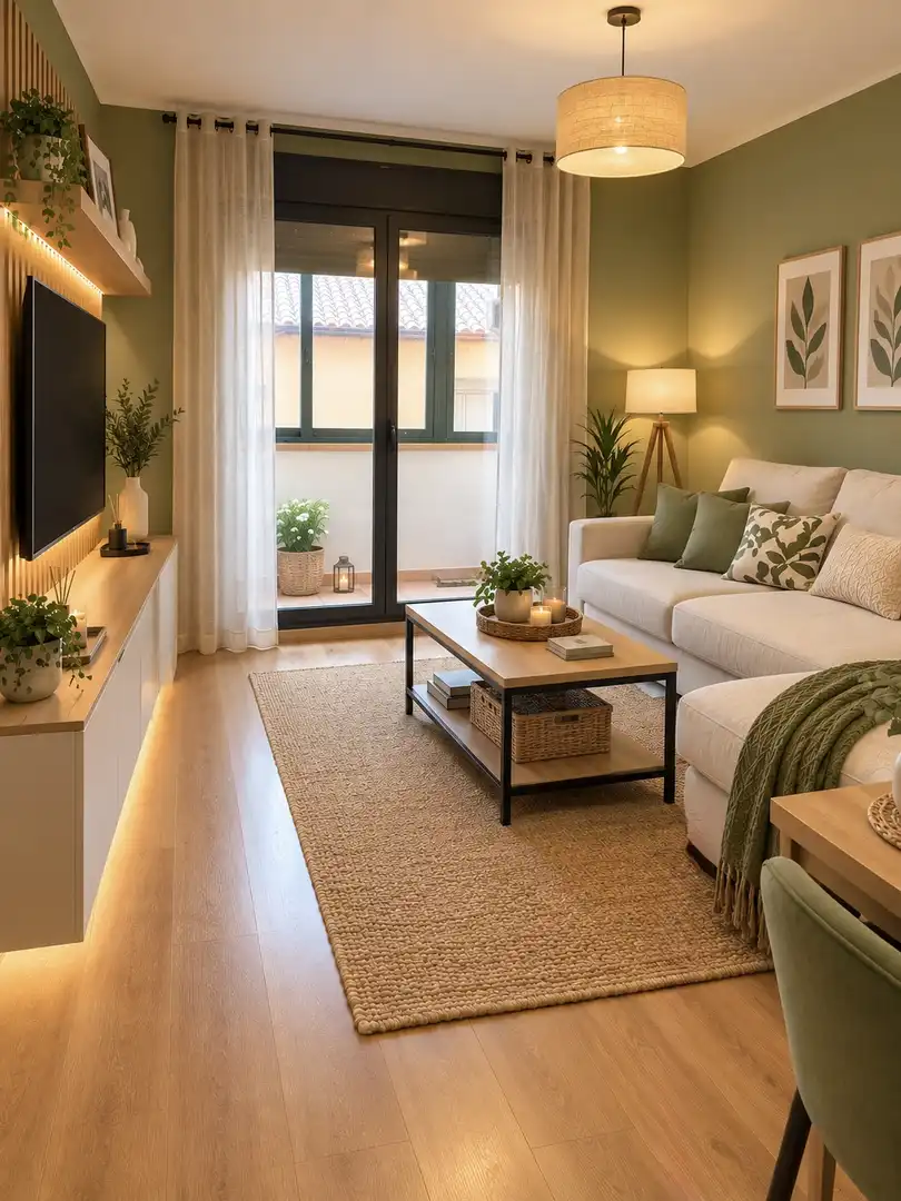 Sala de estar de Piso en venta en Barrios rurales del oeste