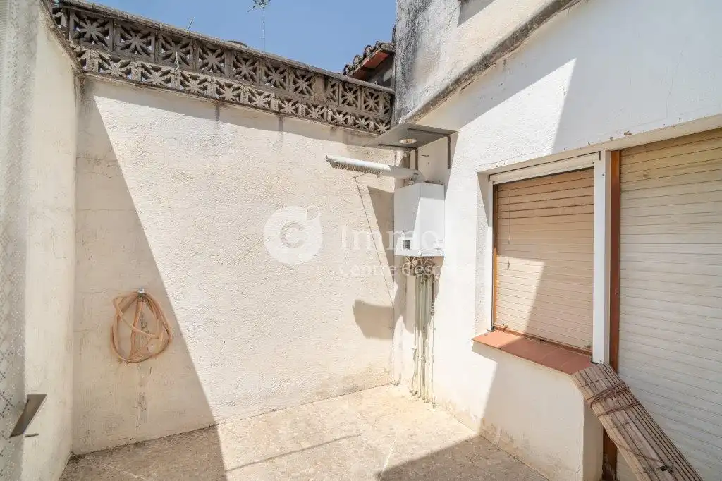 Vista exterior de Casa adosada en venda en Almenar amb Aire condicionat, Calefacció i Terrassa