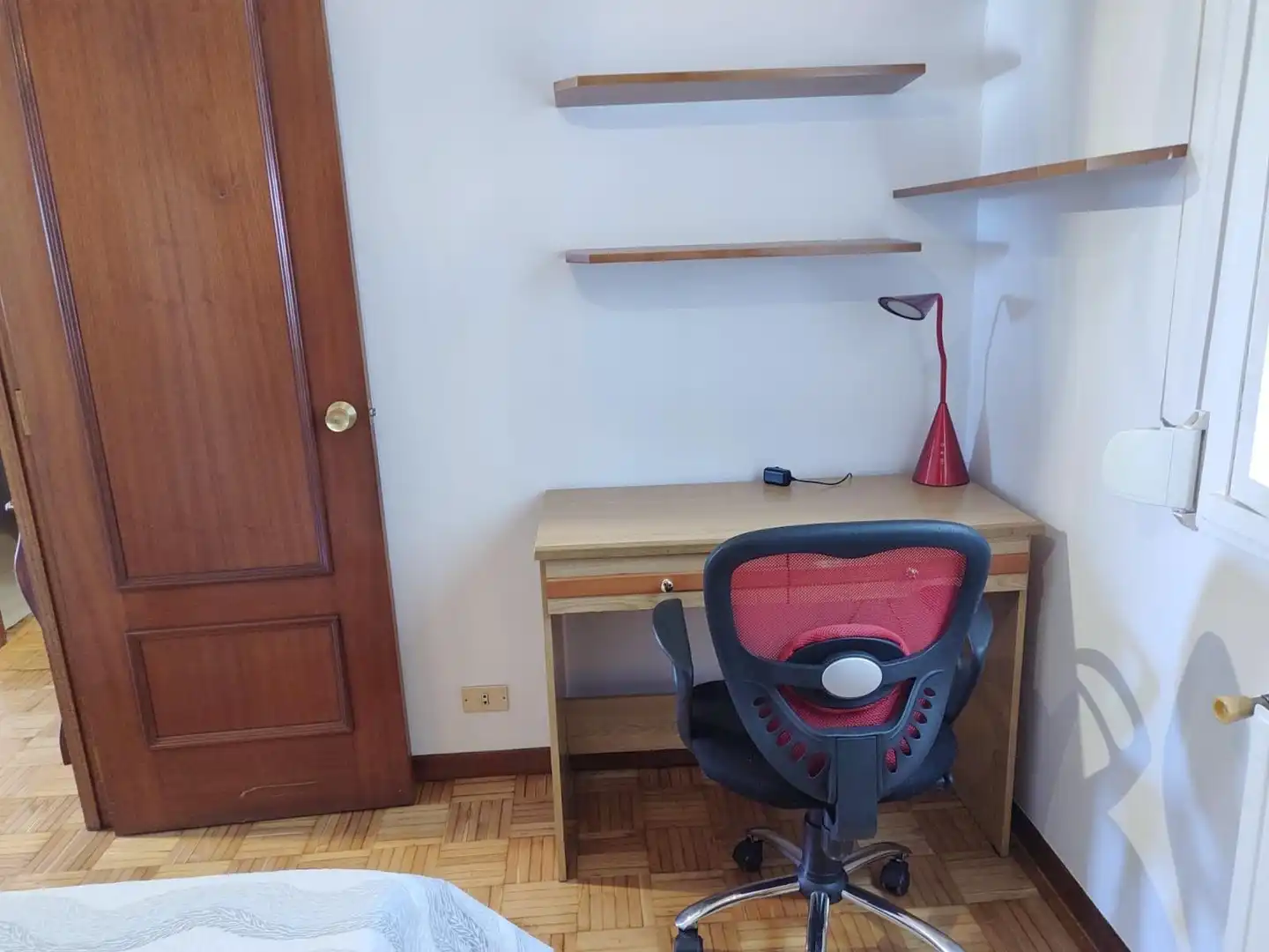 Bedroom of Flat for rent in Oviedo   with Heating and Furnished
