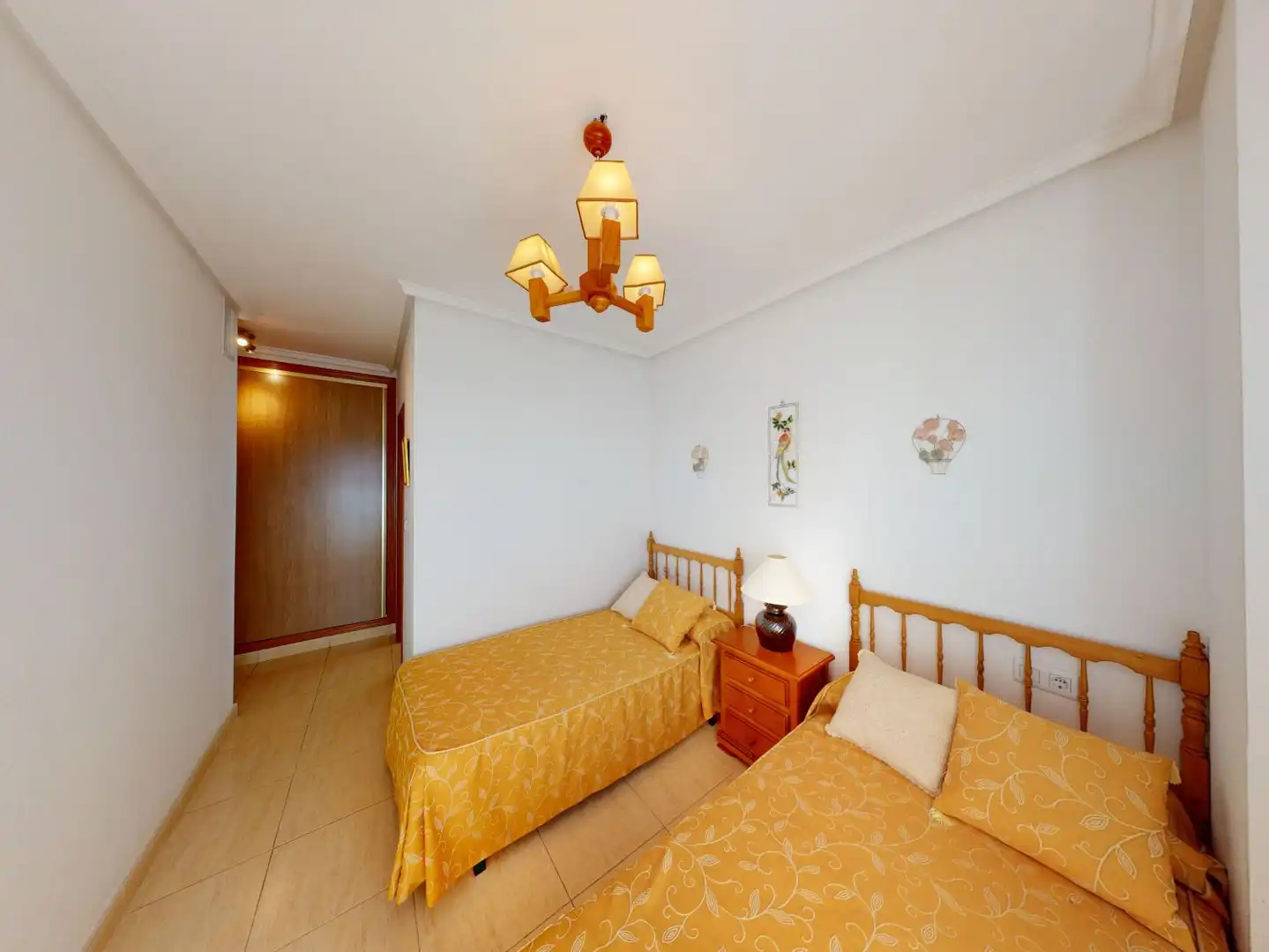 Schlafzimmer von Wohnung zum Verkauf in Alicante / Alacant mit Klimaanlage, Heizung und Terrasse