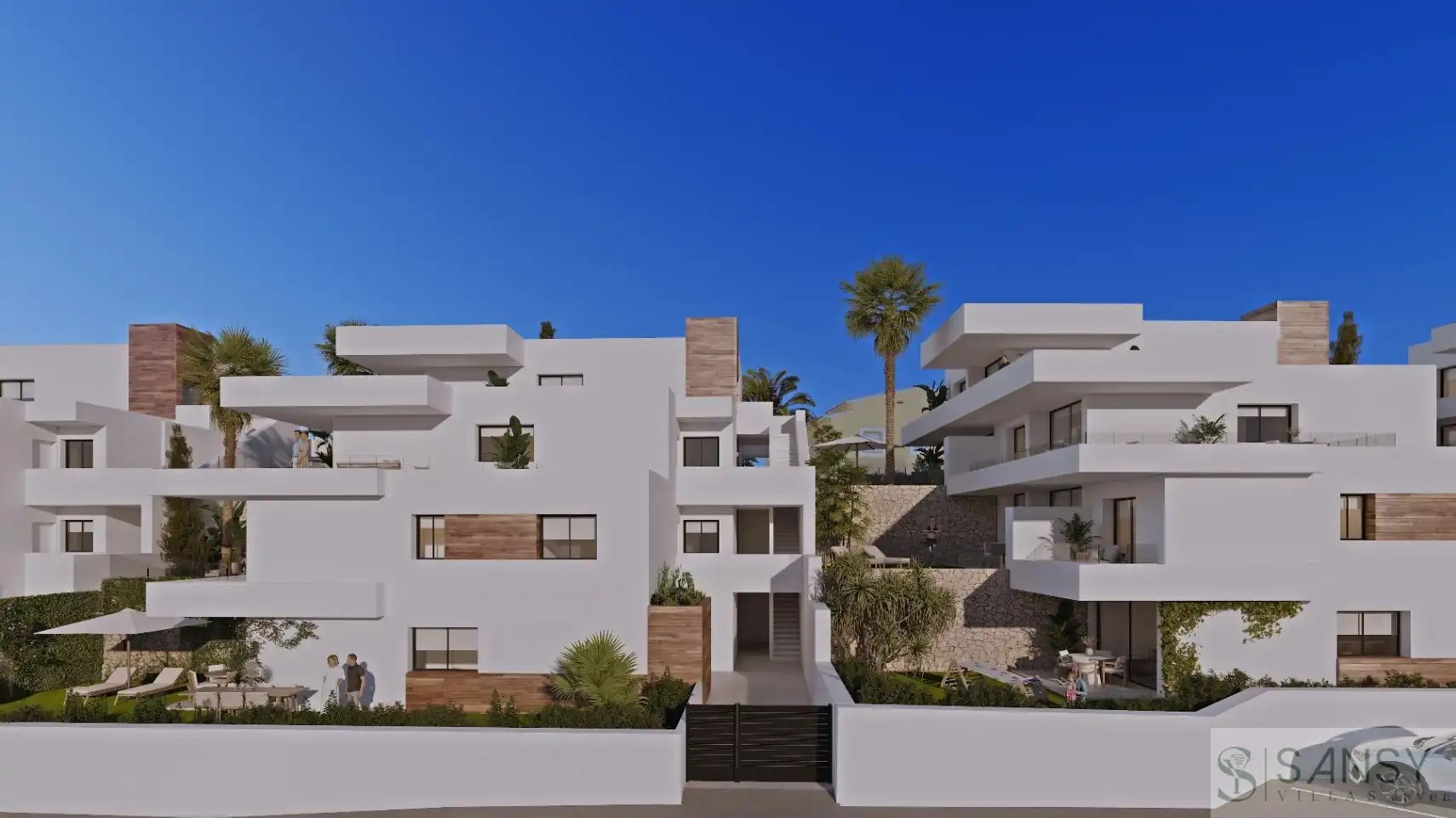 Apartamento con piscina en venta en Centro