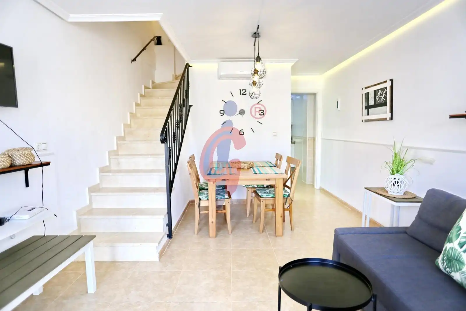 Living room of Houses for sale in Torrevieja  with Air Conditioner, Terrace and Furnished