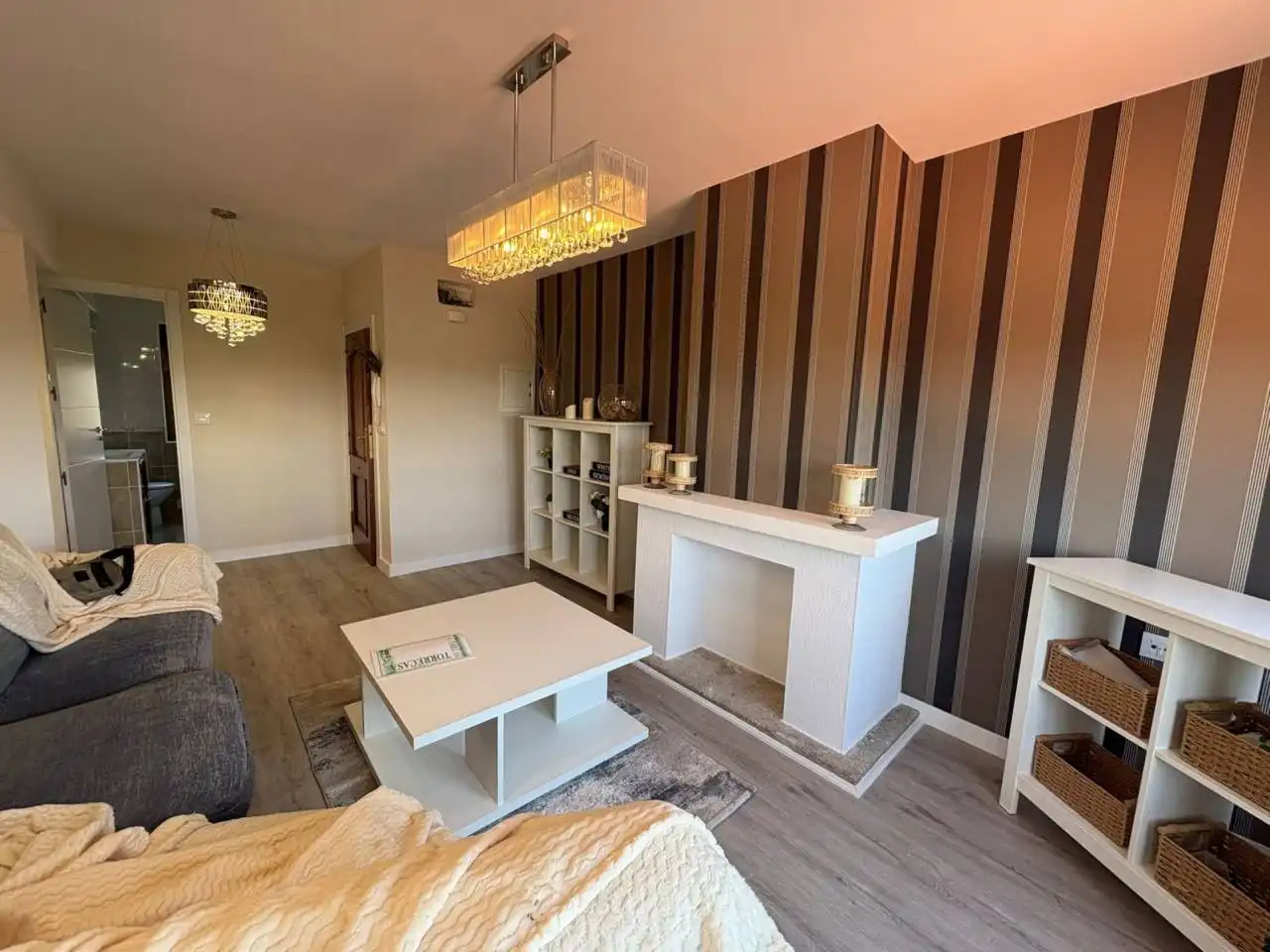 Sala de estar de Apartamento en venta en Ciudad Rodrigo con Aire acondicionado, Calefacción y Terraza