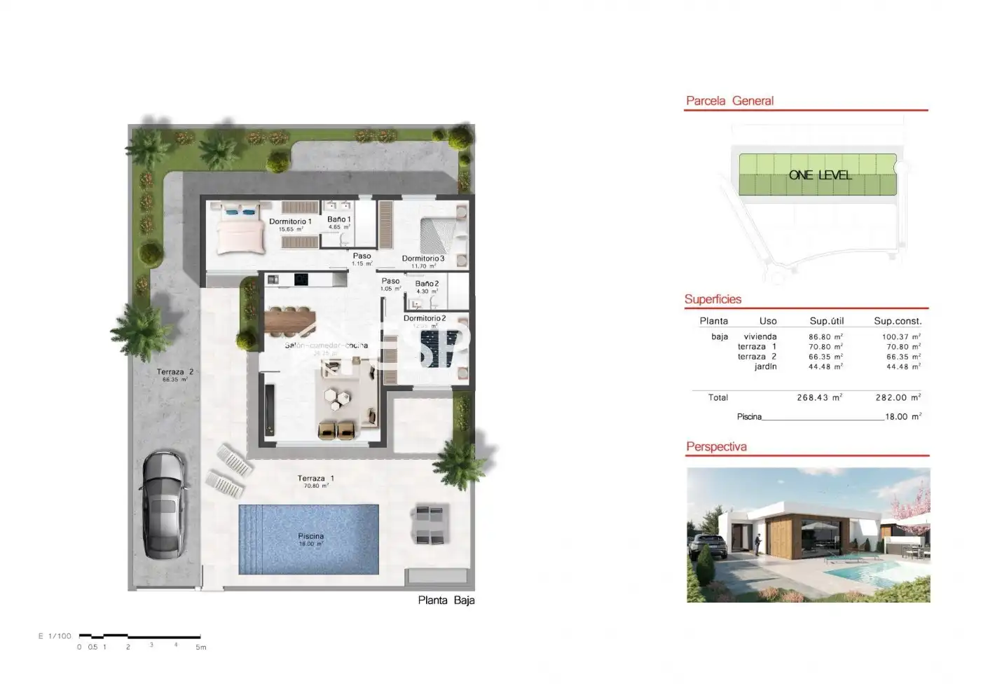 Chalet con terraza en venta en Campo de Murcia, imagen 4