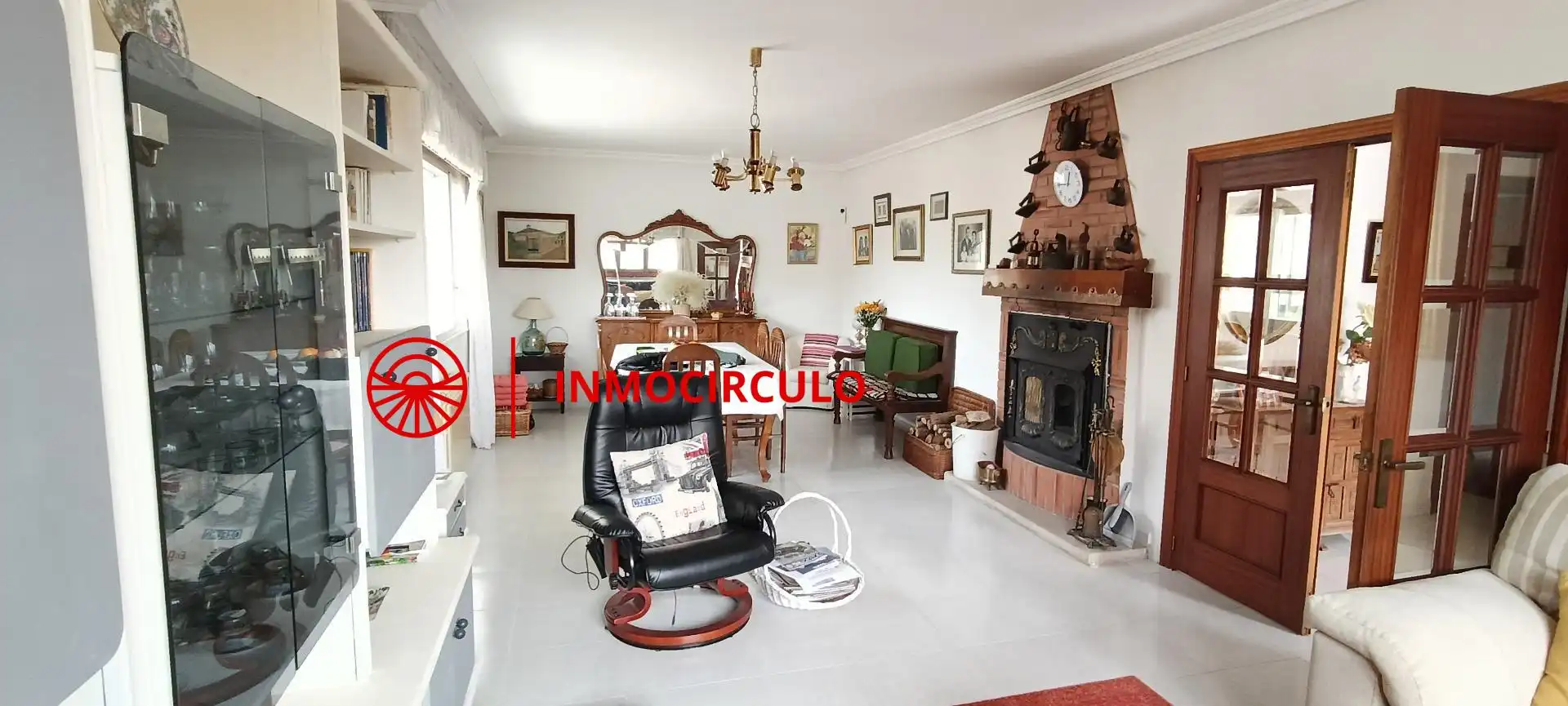 Living room of Country homes for sale in Monasterio de Rodilla  with Heating, Private garden and Balcony