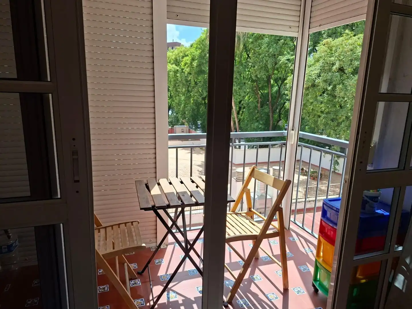 Terraza de Piso de alquiler en Sevilla con Aire acondicionado, Amueblado y Balcón