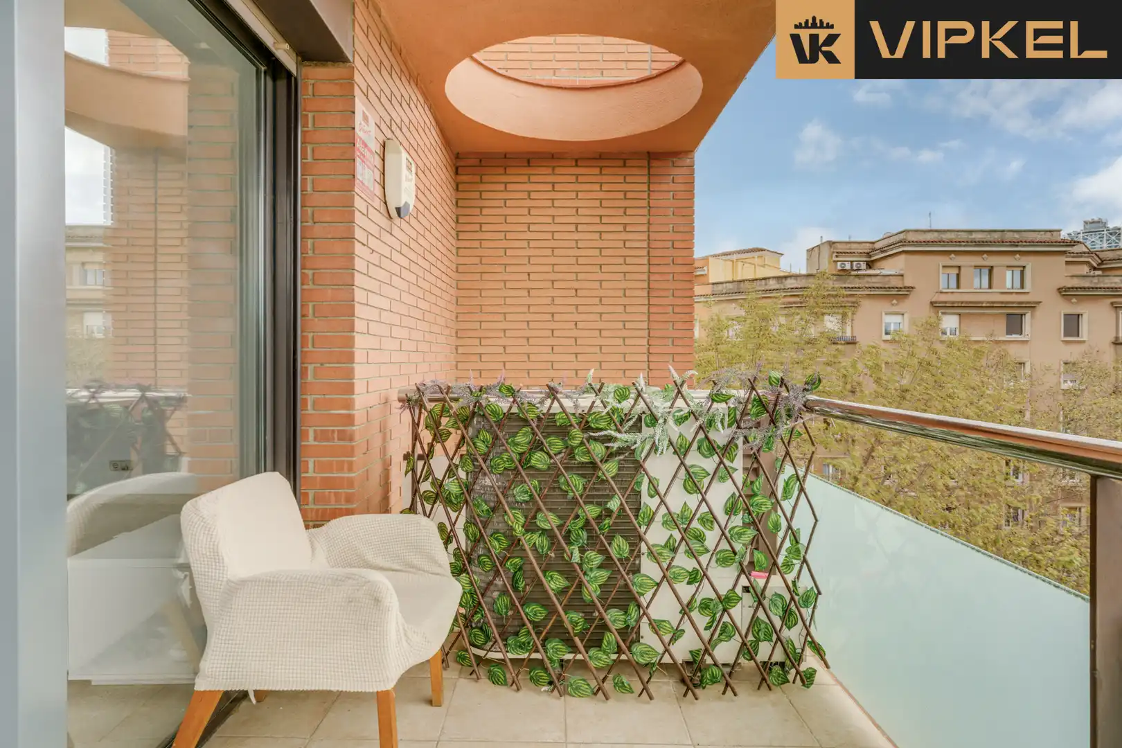 Terrasse von Dachboden zum Verkauf in  Barcelona Capital mit Klimaanlage, Heizung und Terrasse