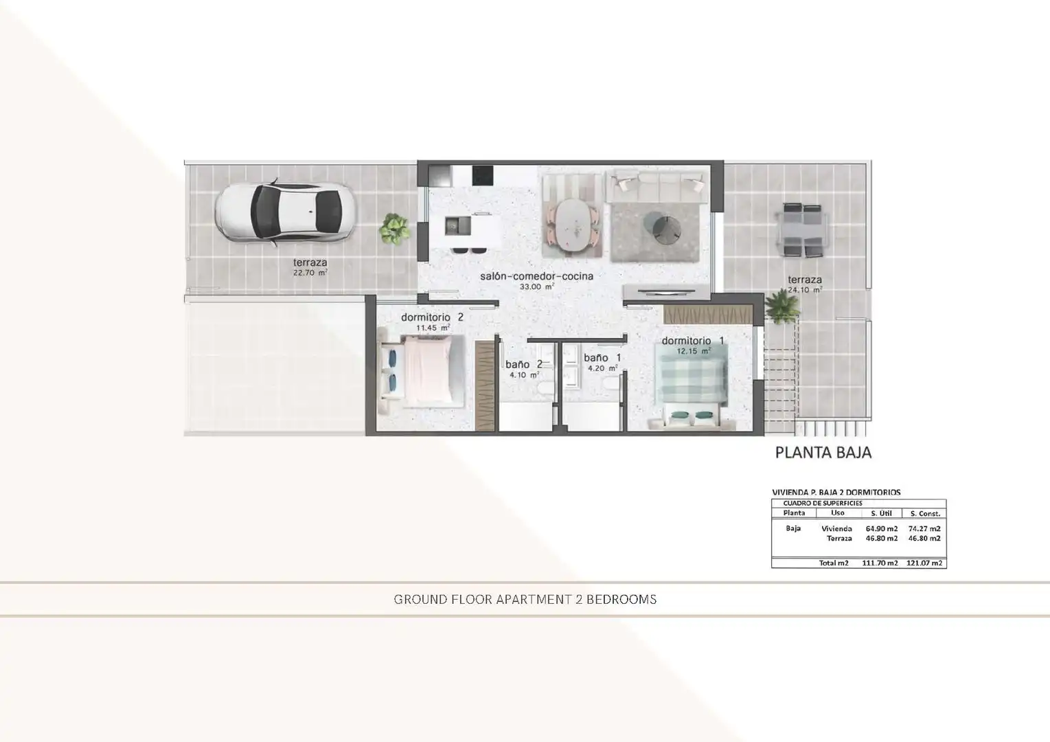 Bungalow mit Terrasse zum Verkauf in Pilar de la Horadada ciudad, imagen 19