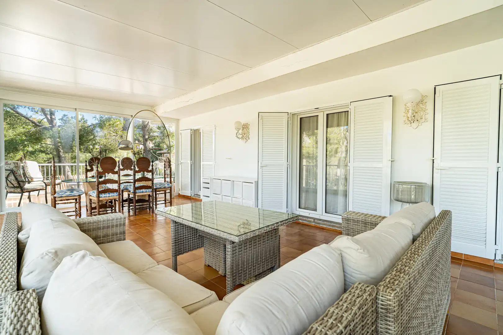 Terrassa de Casa o xalet en venda en Alcúdia amb Aire condicionat, Jardí privat i Piscina