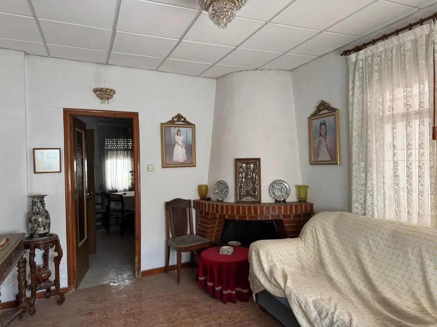 Sala d'estar de Casa o xalet en venda en Murcia amb Aire condicionat