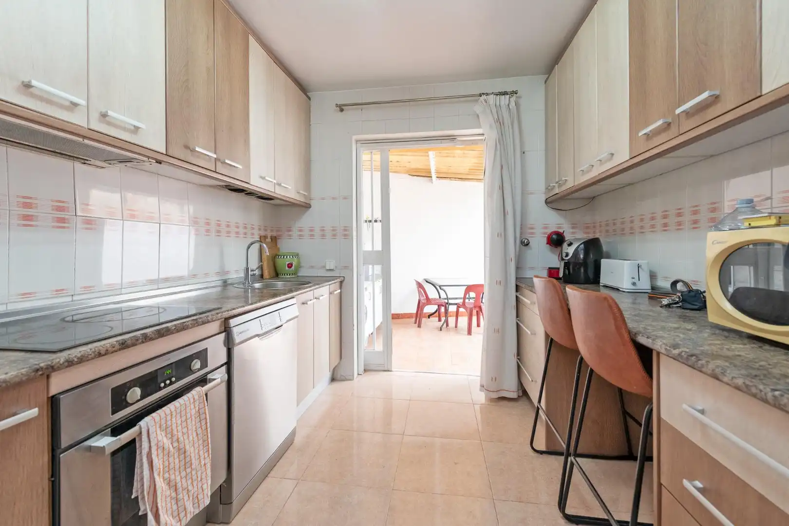 Cocina de Casa adosada en venta en Málaga con Aire acondicionado, Jardín privado y Terraza
