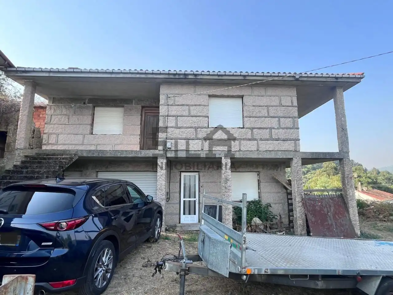 Vista exterior de Casa o chalet en venta en Lobios con Calefacción y Jardín privado