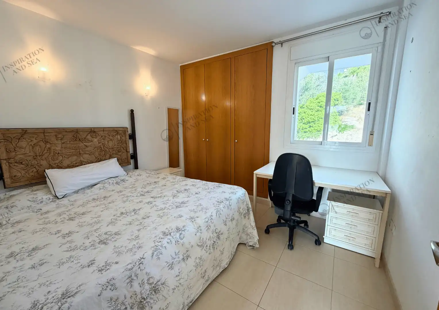 Bedroom of Flat for sale in Eivissa  with Air Conditioner, Terrace and Furnished