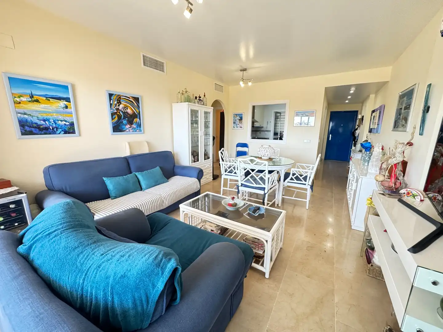 Living room of Apartments for sale in Manilva  with Air Conditioner, Heating and Terrace