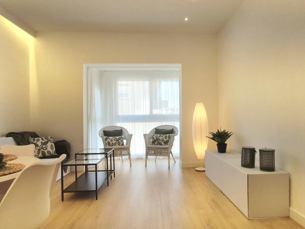 Living room of Flat for sale in Terrassa  with Air Conditioner and Terrace