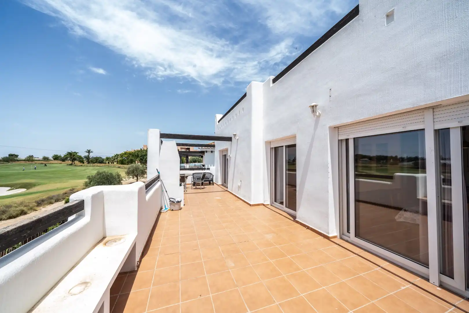 Terrace of Apartments for sale in Torre-Pacheco  with Air Conditioner and Swimming Pool