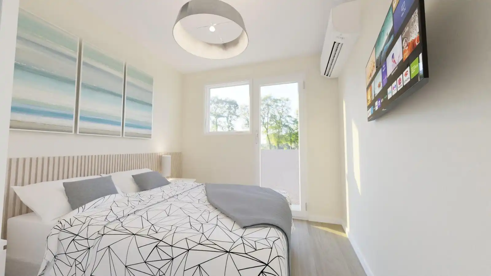 Bedroom of Flat for sale in Madrid