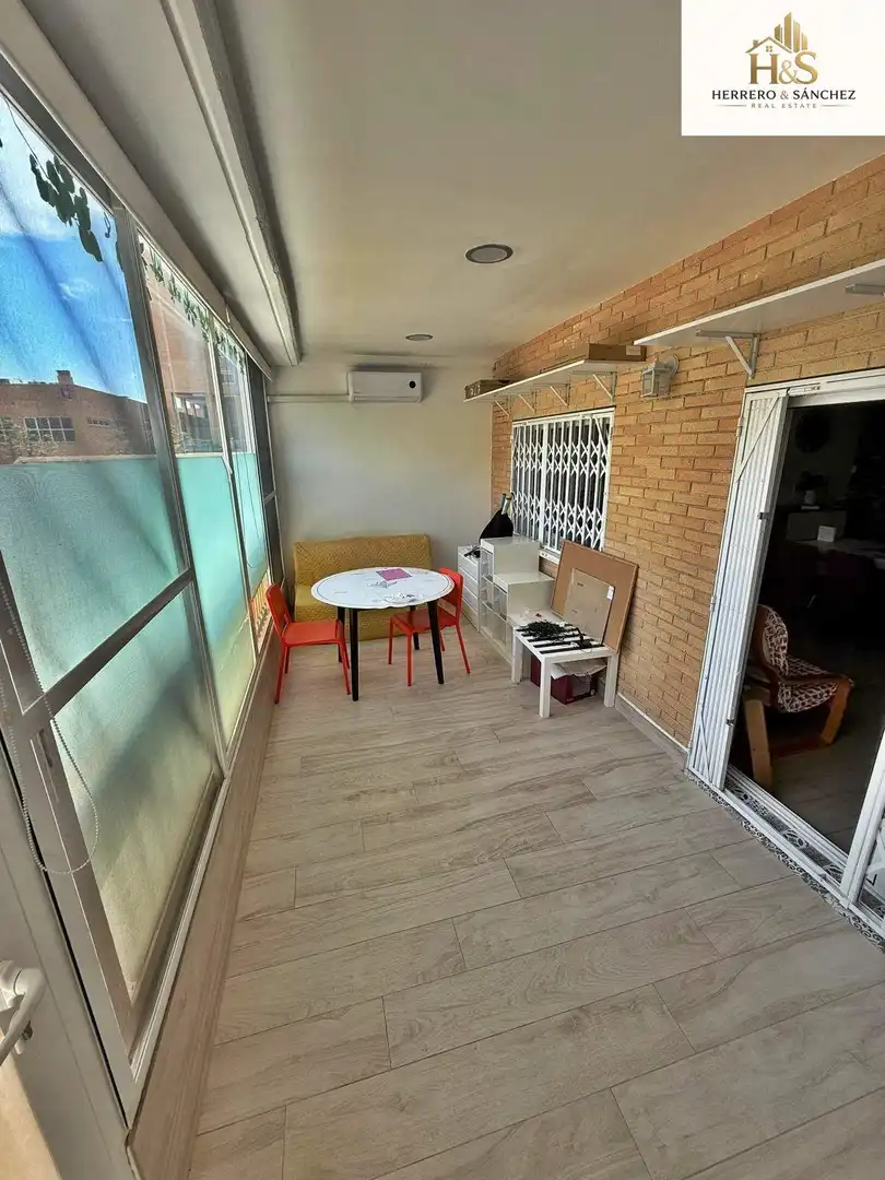 Balcony of Houses for sale in Alicante / Alacant  with Air Conditioner, Heating and Private garden