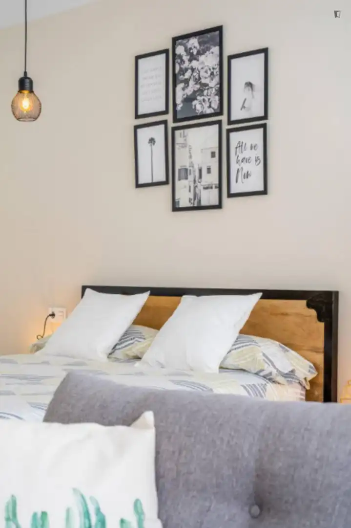 Bedroom of Study for rent in Málaga  with Air Conditioner, Furnished and Washing machine