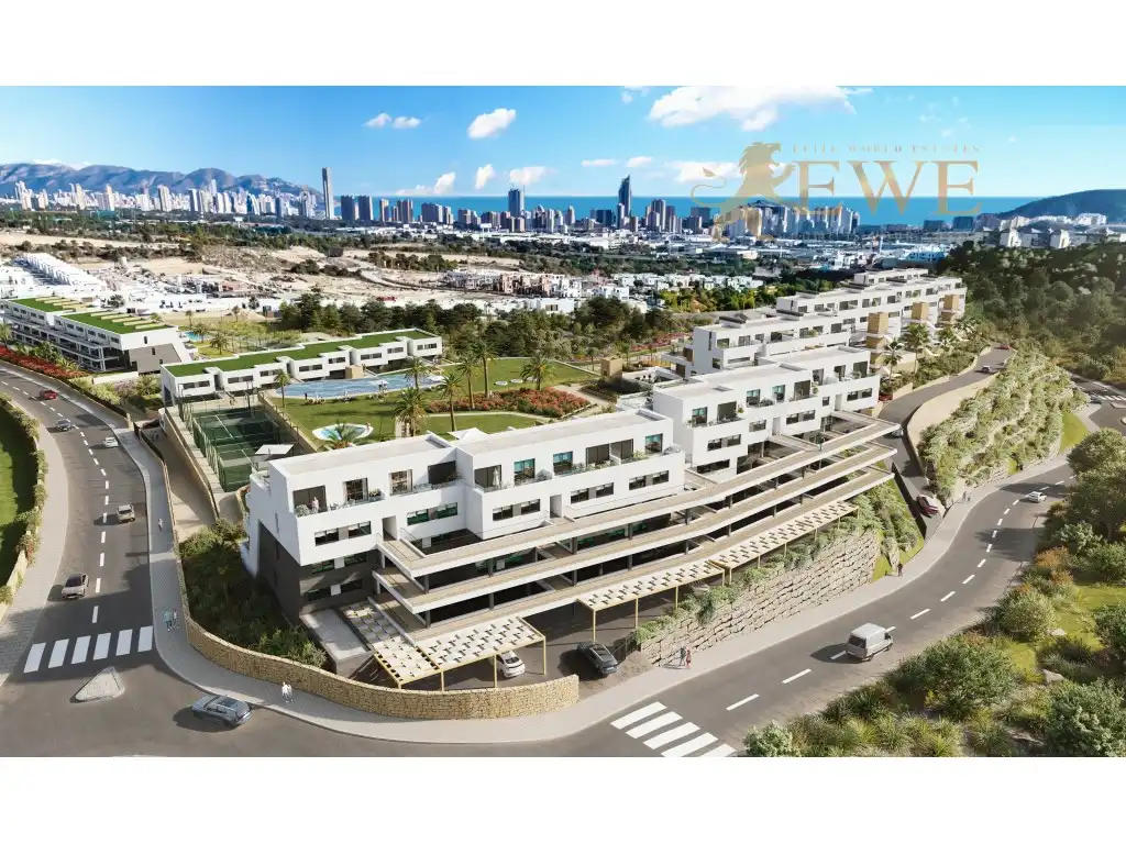 Apartamento con terraza en venta en Balcón de Finestrat - Terra Marina, imagen 17