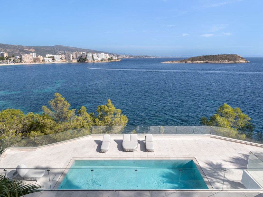Swimming pool of House or chalet for sale in Calvià  with Air Conditioner, Heating and Terrace