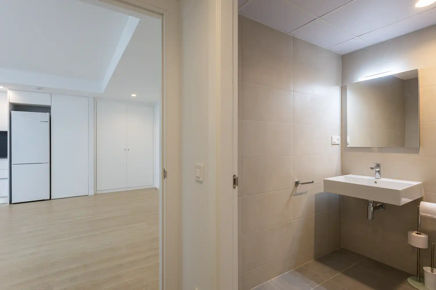 Baño de Piso de alquiler en Dénia con Aire acondicionado, Calefacción y Trastero