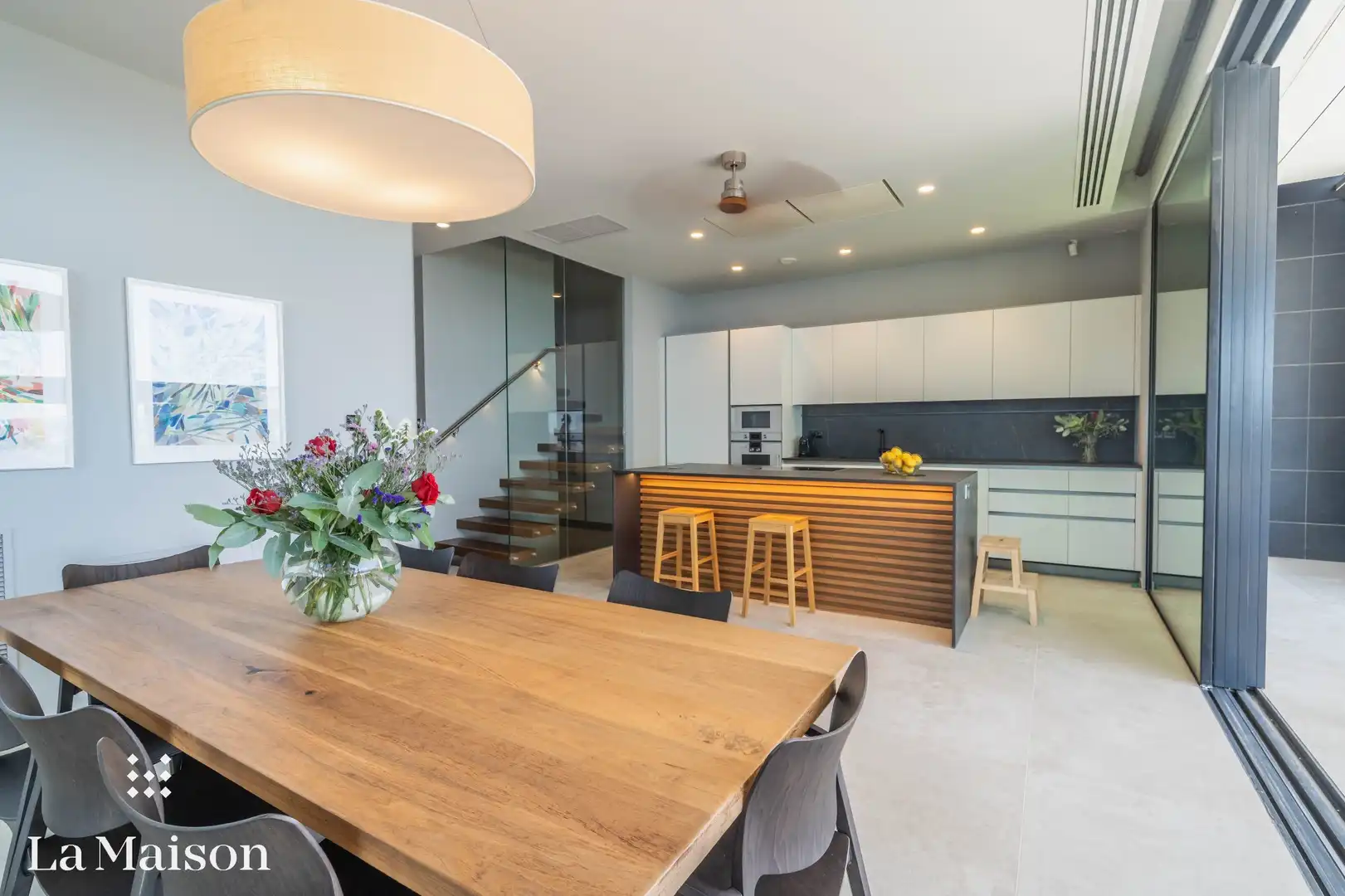 Cocina de Casa o chalet en venta en Caldes d'Estrac con Aire acondicionado, Calefacción y Jardín privado