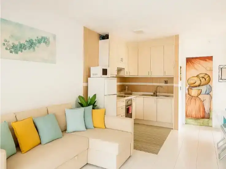 Kitchen of Flat for rent in Arona  with Swimming Pool and Furnished