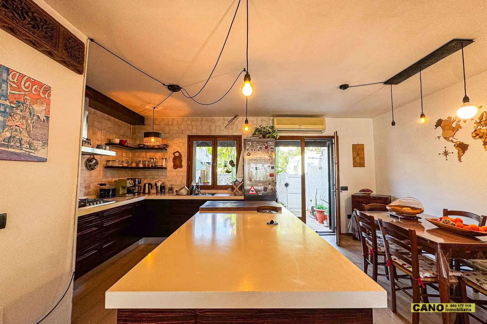 Kitchen of Houses for sale in Níjar  with Air Conditioner, Heating and Terrace