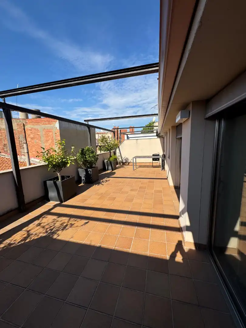 Terrace of Duplexes for rent in Mataró  with Air Conditioner, Heating and Terrace