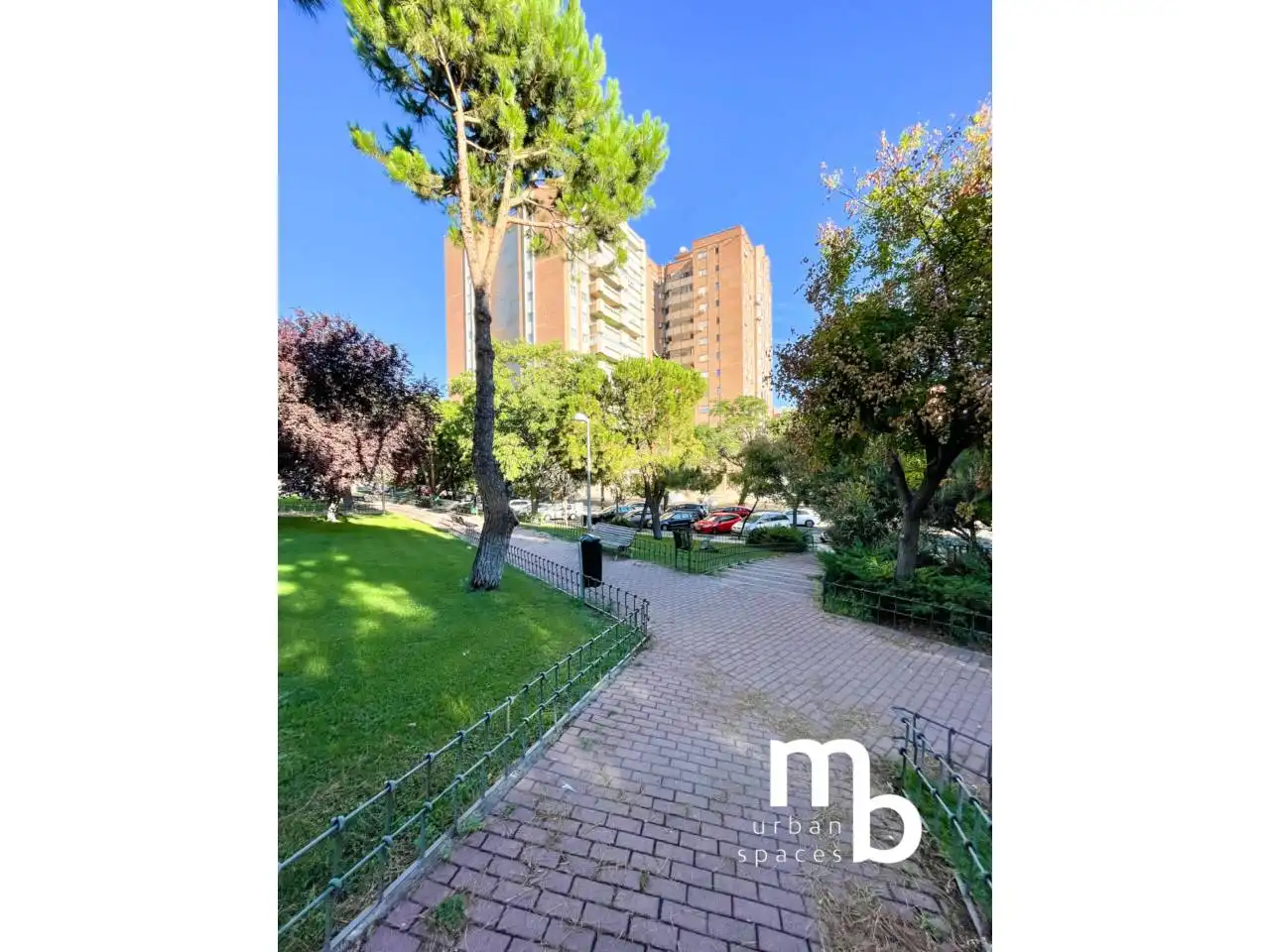 Vista exterior de Piso de alquiler en Madrid con Aire acondicionado, Calefacción y Parquet