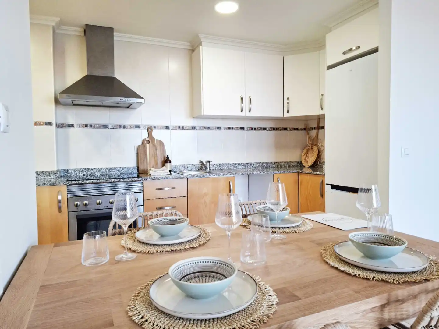 Cuina de Apartament en venda en Pedreguer amb Jardí privat, Terrassa i Internet