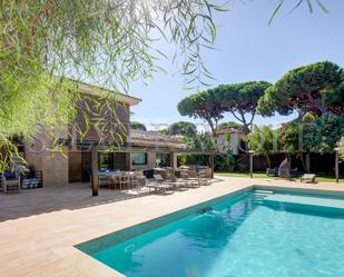 Garden of House or chalet for sale in Castelldefels  with Air Conditioner, Private garden and Parquet flooring