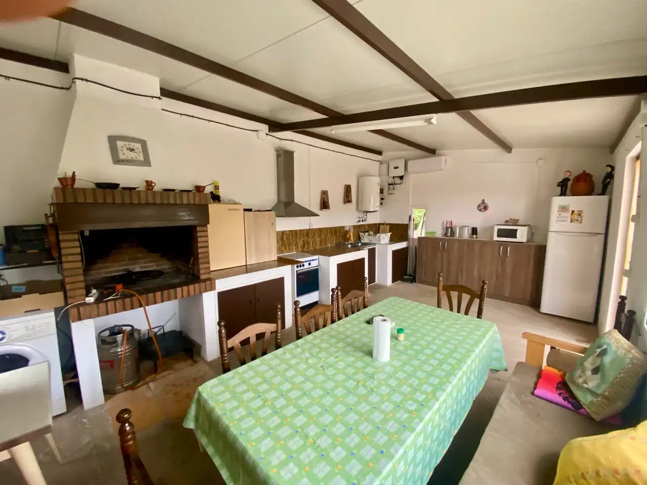 Cocina de Casa o chalet en venta en Villarrubia de los Ojos con Aire acondicionado, Calefacción y Jardín privado