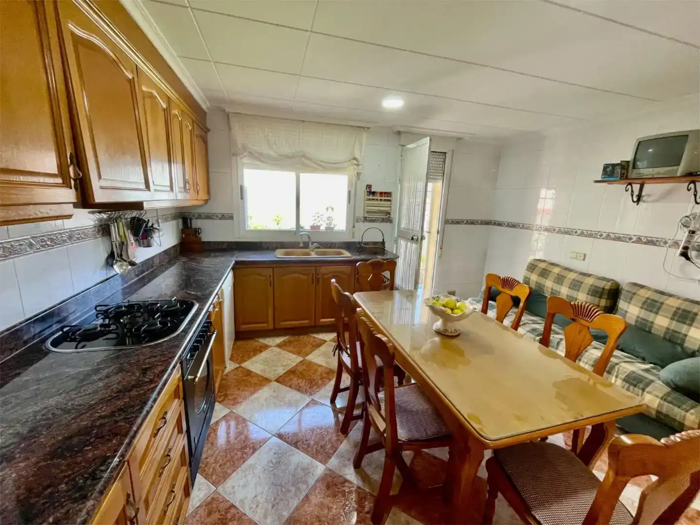 Cocina de Piso en venta en Castelló de Rugat con Aire acondicionado, Trastero y Amueblado