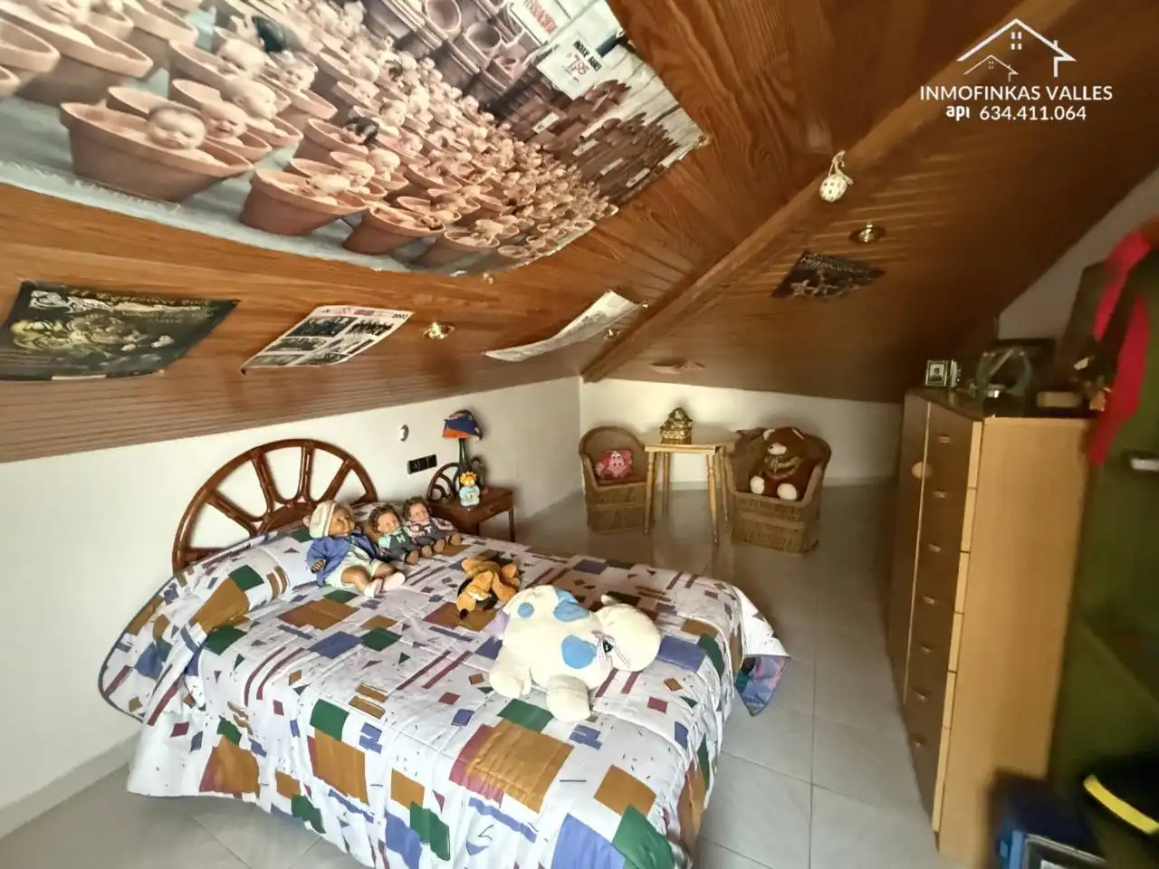 Bedroom of Houses for sale in Lliçà de Vall  with Air Conditioner, Heating and Private garden