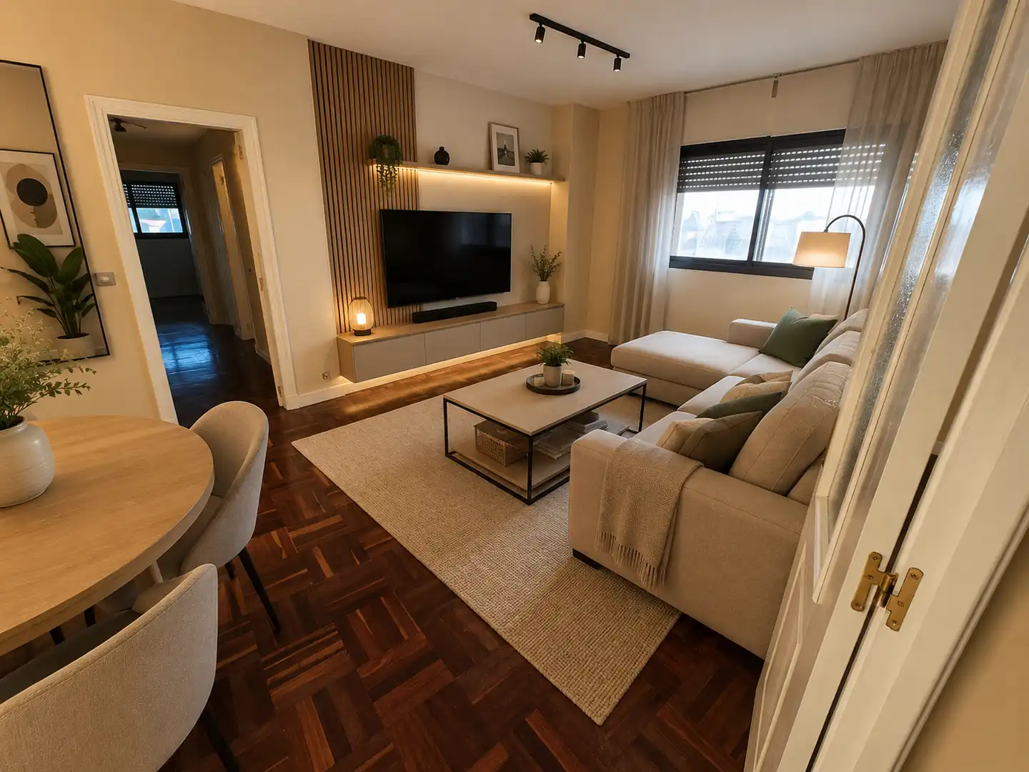 Sala de estar de Piso en venta en Argés con Aire acondicionado, Calefacción y Parquet