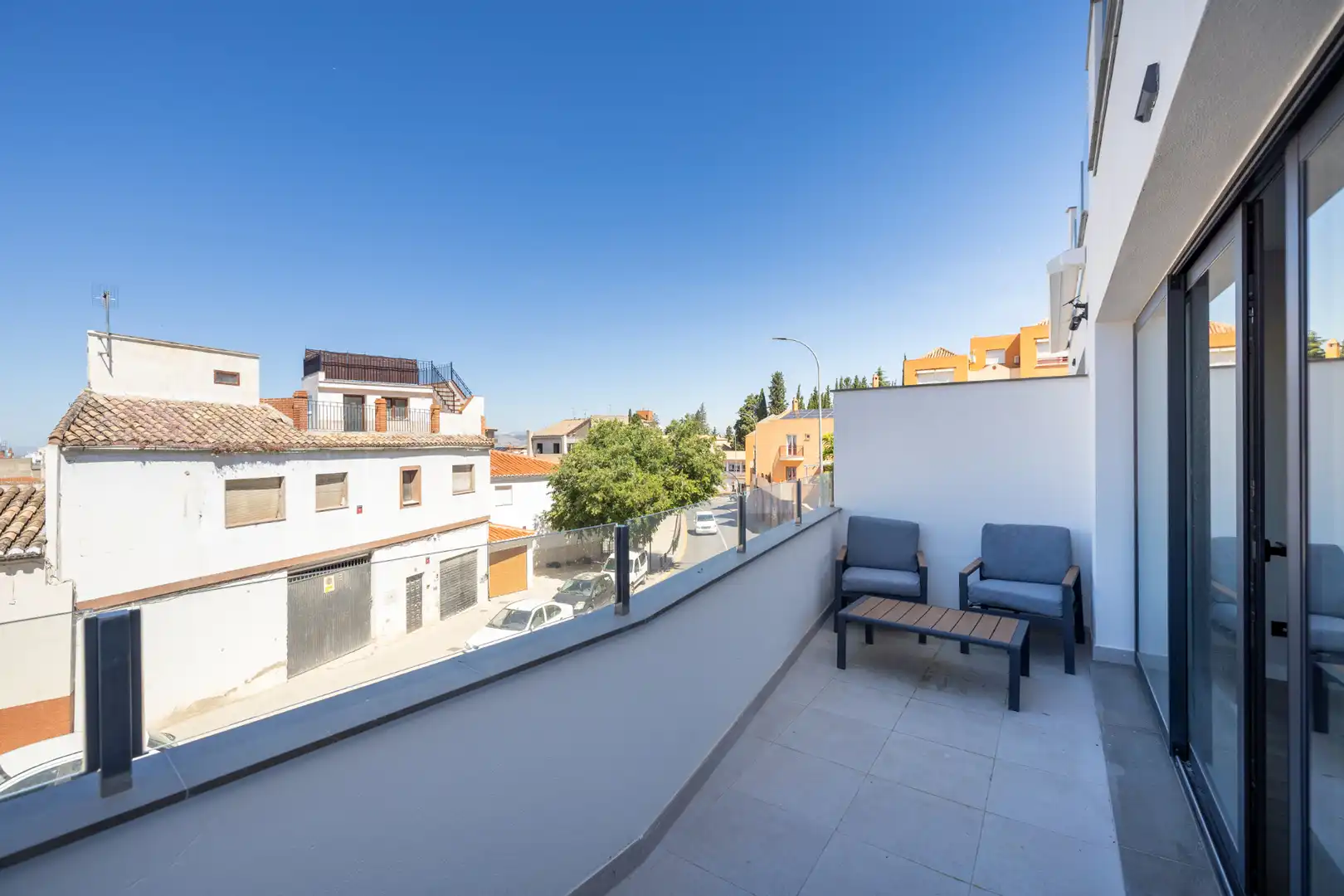 Terrassa de Casa adosada de lloguer en Granada amb Aire condicionat, Calefacció i Terrassa