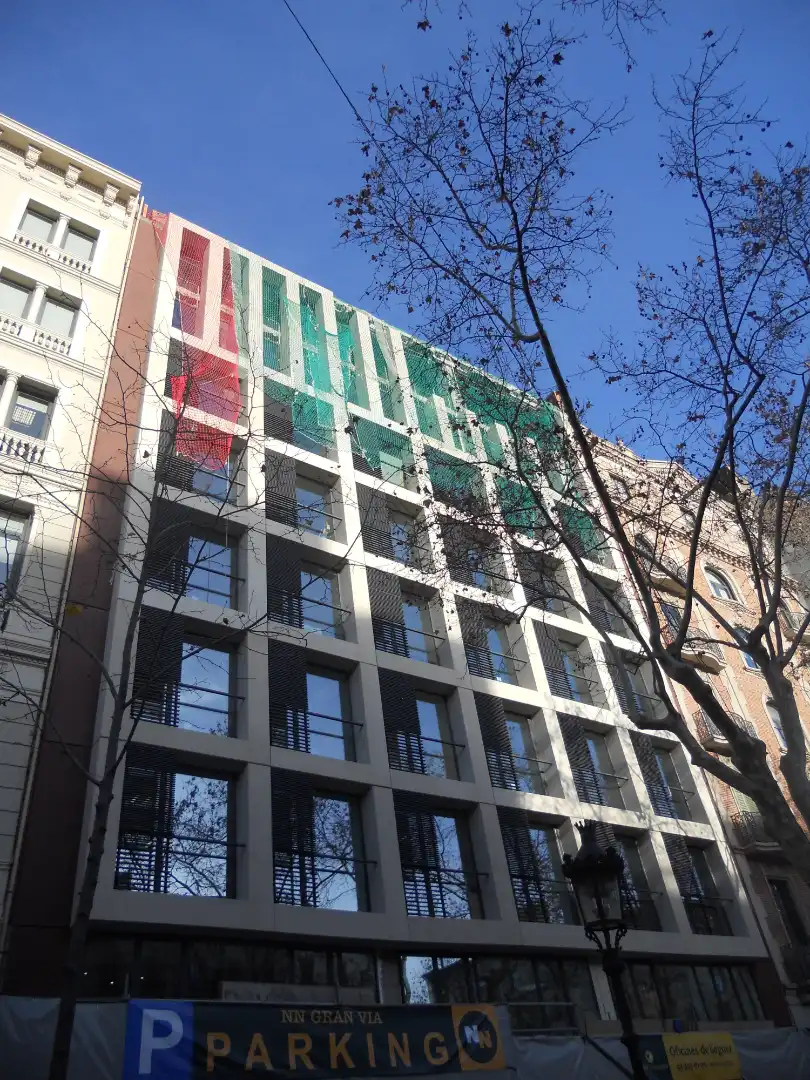 Vista exterior de Oficina de alquiler en Barcelona con Aire acondicionado, Calefacción y Terraza