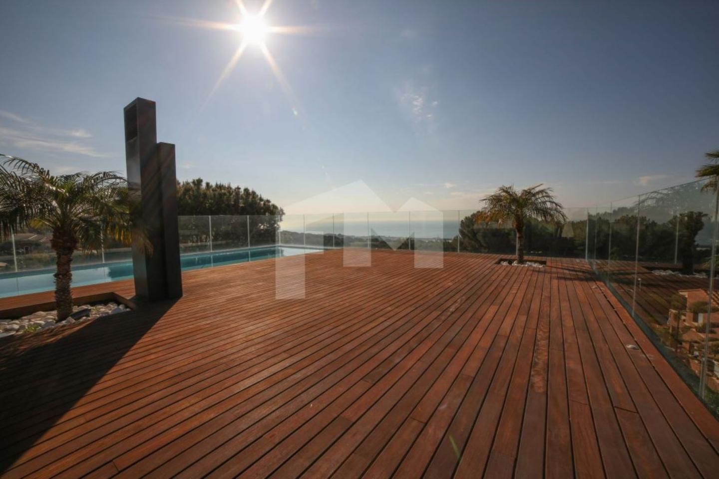 Terrassa de Casa o xalet en venda en Teià amb Aire condicionat, Calefacció i Jardí privat