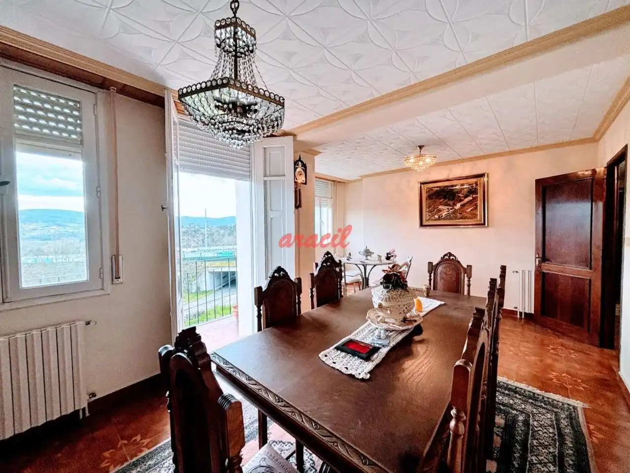 Comedor de Casa o chalet en venta en Ourense Capital  con Calefacción, Jardín privado y Terraza