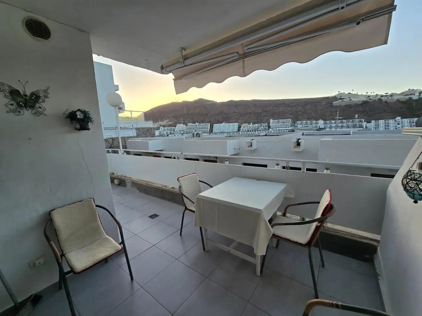 Terrace of Apartments for rent in Mogán  with Furnished, Balcony and Alarm