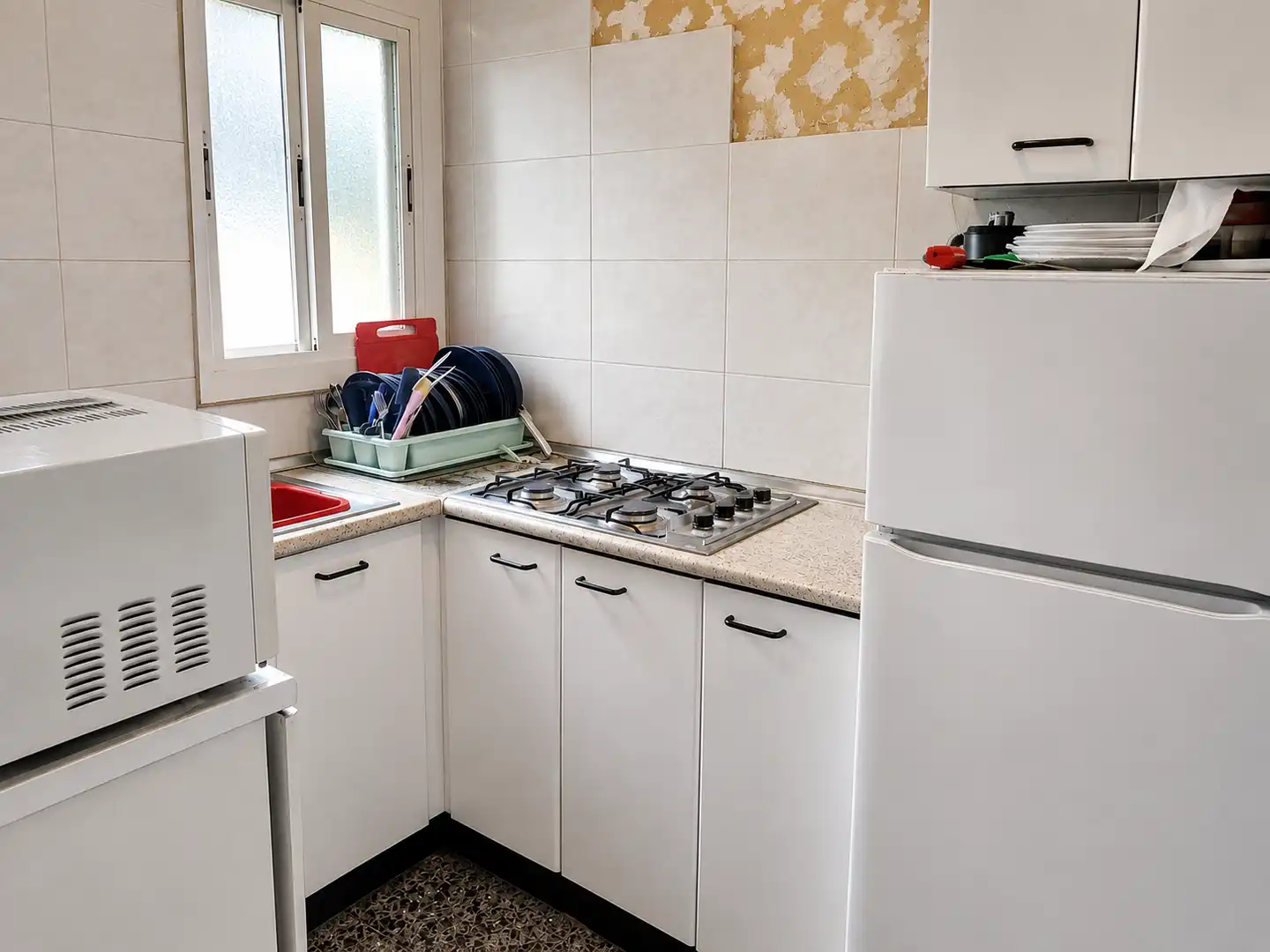 Küche von Dachboden zum Verkauf in L'Hospitalet de Llobregat mit Klimaanlage und Terrasse