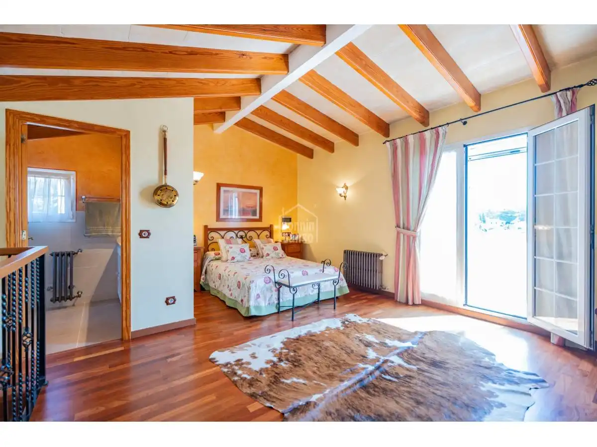 Bedroom of Houses for sale in Sant Lluís  with Heating, Terrace and Swimming Pool