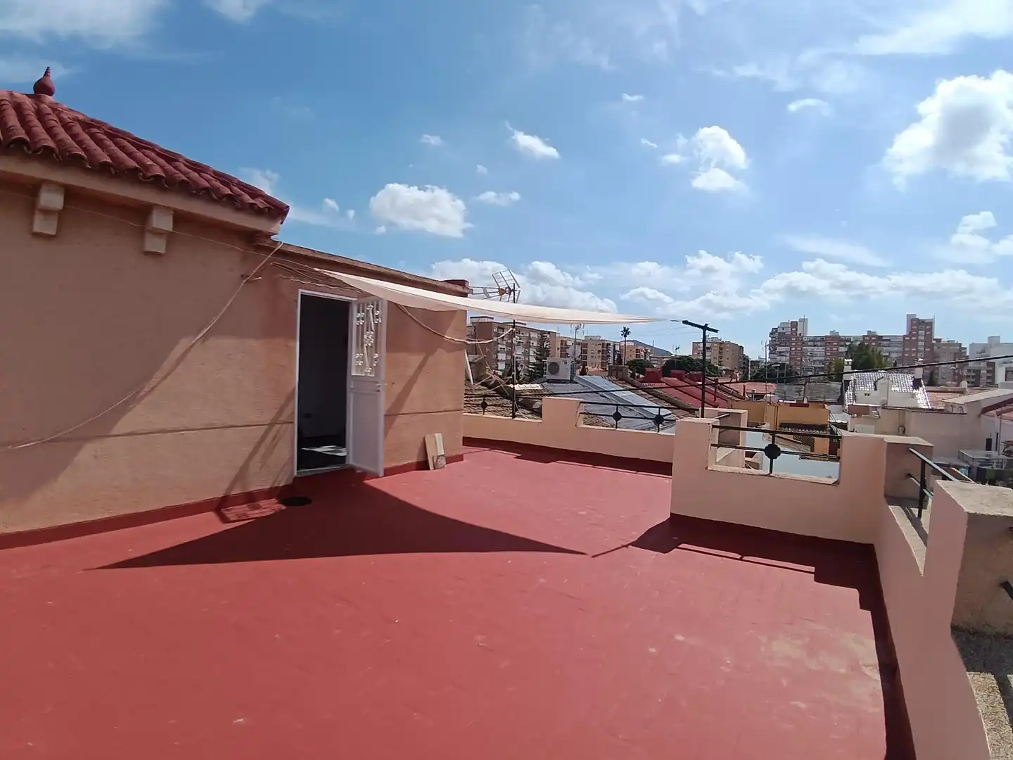 Terrace of Flat for rent in Cartagena  with Terrace, Furnished and Balcony