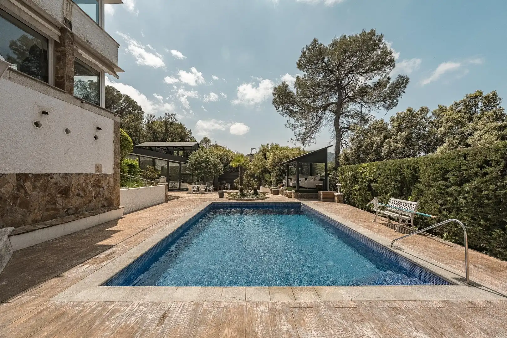 Piscina de Casa o xalet en venda en Vacarisses amb Aire condicionat, Calefacció i Jardí privat