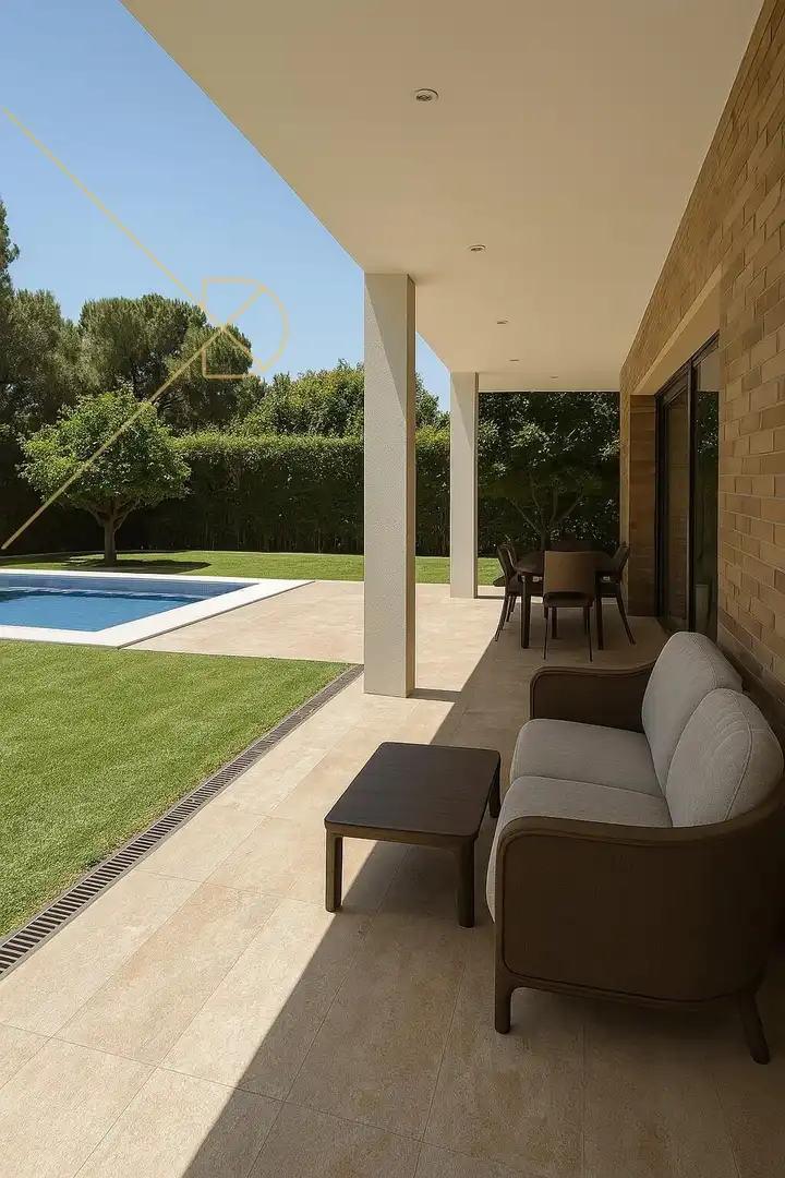 Terrasse von Haus oder Chalet zum Verkauf in Gavà mit Klimaanlage, Heizung und Privatgarten