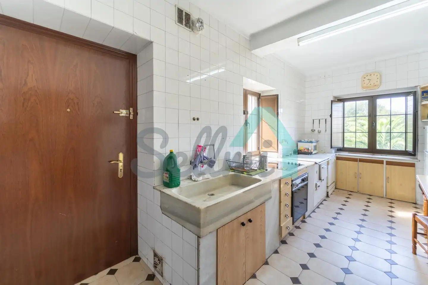 Cocina de Casa o chalet en venta en Grado con Calefacción, Jardín privado y Parquet